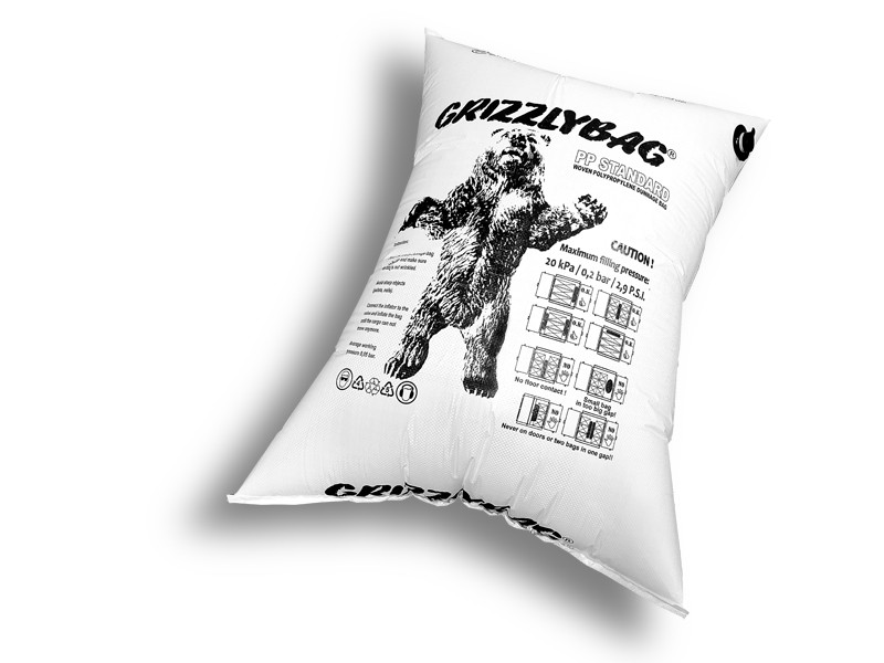 Stausack aus PP-Gewebe | 1200 x 2100 mm (B x L), Zwischenraum max 400 mm | VE = 25 Stk.