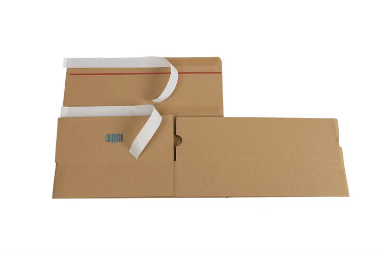 (DHL-Kleinpaketversand) Automatikkarton mit SK-Verschluss, braun, Qual. 1.20E | 346 x 246 x 68 mm (L x B x H) Innenmaß | VE = 25 Stück