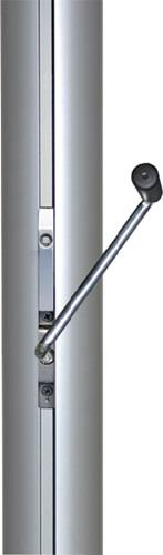 Fahnenmast H7mxD75mm Hart-Alu.elox.Hissvorrichtung Kurbel CRONENBERG OH || VE = 1 ST
