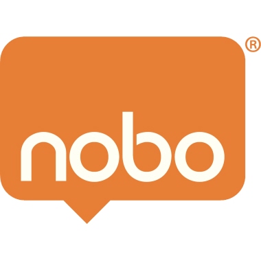 Nobo Schaukasten 1902569 97,2x69,2x 5,4cm innen 8 x DIN A4 weiß/silber