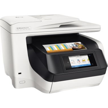 HP Multifunktionsdrucker Officejet Pro 8730 D9L20A Tinte 4:1 Farbe